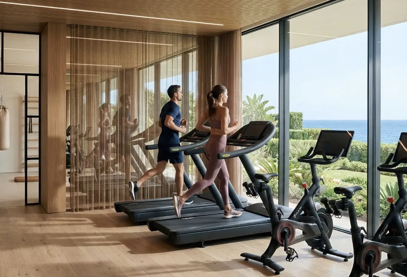 Gym area